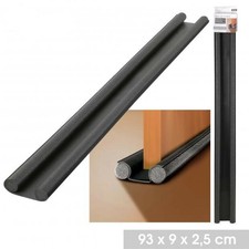 Lot 2 Boudin de Porte Double 93 cm Stop Froid Ajustable Bas de Porte