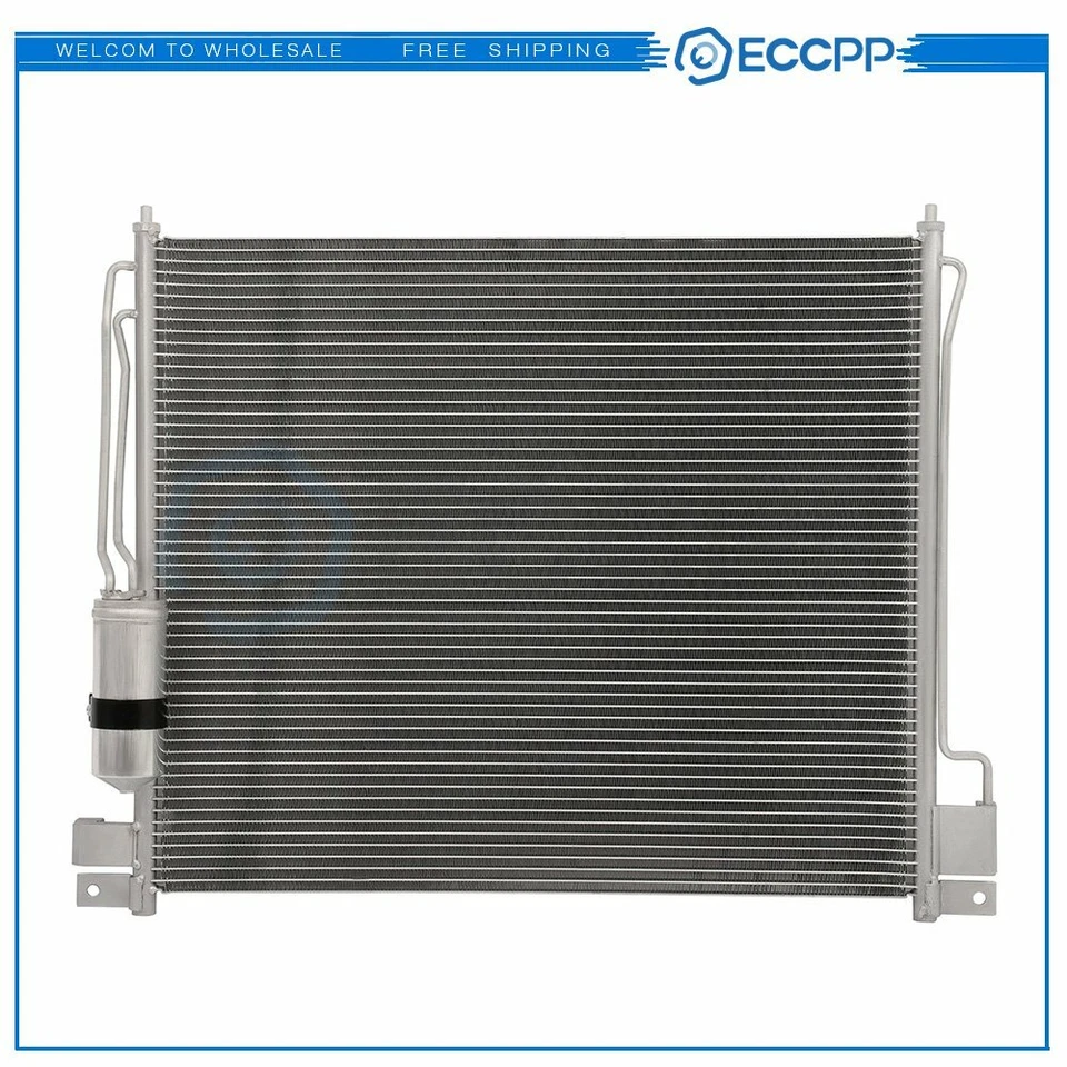 AC Condenser For 2005-2017 Nissan Frontier 2005 Nissan Xterra 2.5L Aluminum Core - Image 1 of 4