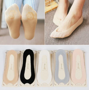5 Set Short female invisible socks Women Hosiery Lady Socks 5 color - Picture 1 of 11