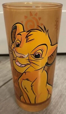 VERRE / Glass / Glas / Vaso / Bicchiere PORTRAIT SIMBA Disneyland Paris