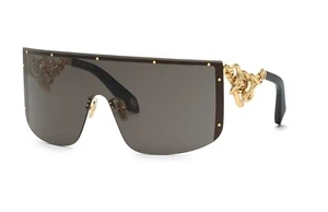 Roberto Cavalli Sunglasses SRC015M  0300 Gold smoke Woman - Picture 1 of 1