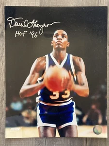 DAVID THOMPSON “HOF ‘96 Signed 11x14 Denver Nuggets Photo - Autographed w/ COA - Picture 1 of 2