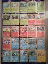 Collection complète full set Pokémon 25 ans non holo McDo / McDonald's / Macdo
