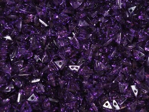 Cuentas astillas de plástico 25 g púrpura espaciador joyería abalorios - Imagen 1 de 2