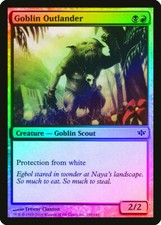 Goblin outlander conflux foil nm mtg magic