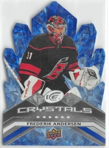 2021-22 Upper Deck Ice Ice Crystals #IC19 Frederik Andersen - Picture 1 of 2