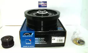 KIT PULEGGIA ALBERO MOTORE PULEGGIA ALTERNATORE PER BMW 3 E46 320CD M47N - Imagen 1 de 1