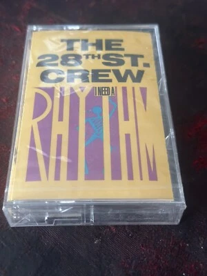 28th St. Crew - I Need A Rhythm -cassette Sealed Mint 1989 First Press Rare OOP - Image 1 of 2