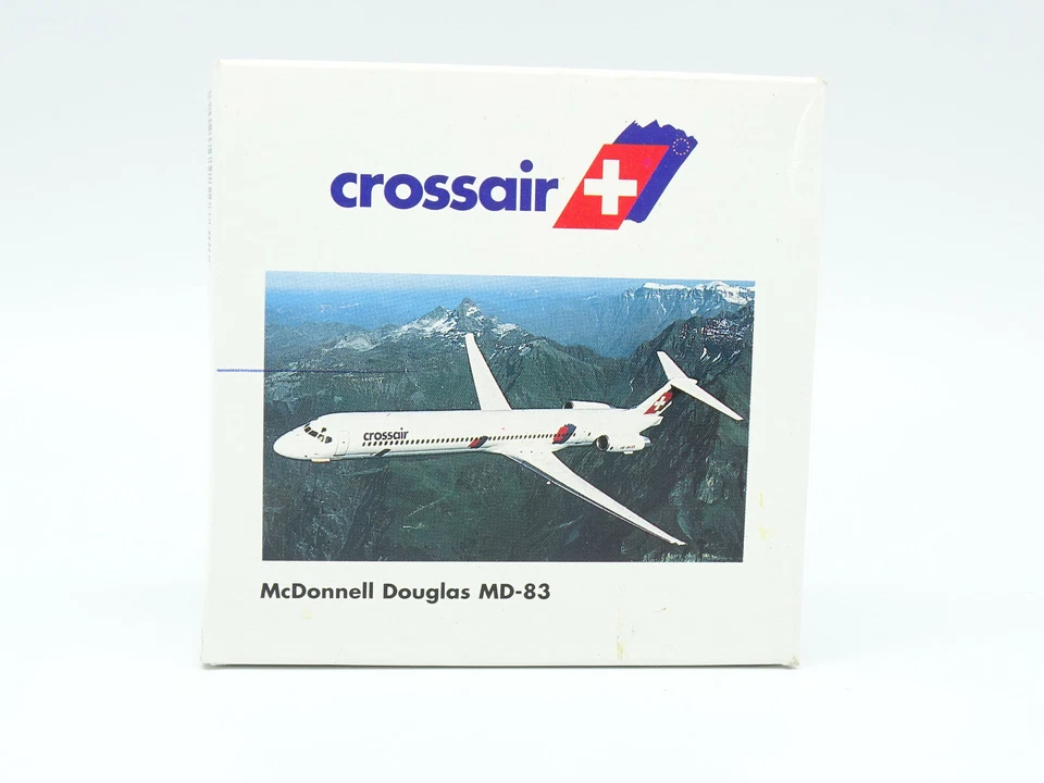 Herpa Aereo Compagnie Aeree 1/500 - McDonnell Douglas MD-83 Crossair - Immagine 1 di 1
