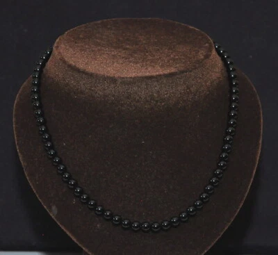 Collana Girocollo Donna Paciotti Argento 925 sfere onice nero   - Immagine 1 di 4