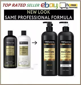 Tresemme Rich Moisture Rich Moisture Shampoo and Conditioner, 28 oz, 2 Count. - Picture 1 of 7
