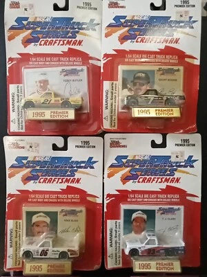 4 1995 Premier Edition NASCAR Supertruck Series 1/64 Scale Diecast Truck Replica - Image 1 of 4