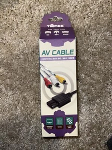 NEW AV Audio Video Cables for Super Nintendo SNES, GameCube, N64 with Guarantee - Picture 1 of 2