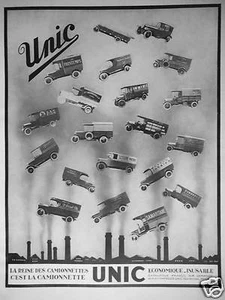 PUBLICITÉ UNIC REINE DES CAMIONNETTES KODAK AU PRINTEMPS HENNESSY AROMA DUBONNET - Picture 1 of 1