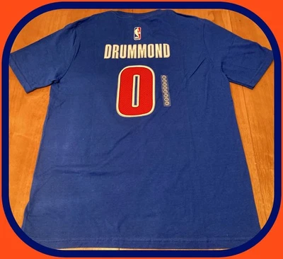 CAMISETA DE MANGA CORTA ADIDAS DETROIT PISTONS VINTAGE ANDRE DRUMMOND JUVENIL GRANDE Foto 1 de 3