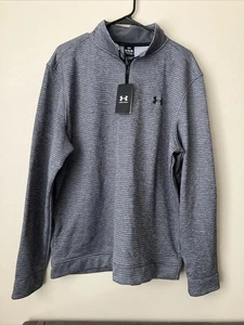 NUEVO Suéter Under Armour Tormenta Para Hombre Polar Cuarto Cremallera Gris Extra Grande Golf - Imagen 1 de 2