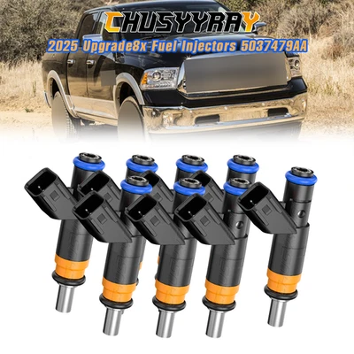8x Inyectores de combustible 05037479AA para Chrysler 300C SRT8 V8-370ci 2005-2007 6,1 L Foto 1 de 4
