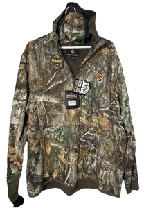 ScentLok RT Edge Savanna Aero Raid Hoodie 2XL Carbon Alloy 1/4 Zip New with Tags - Picture 1 of 14