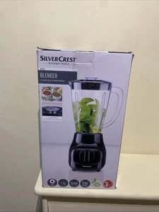 SilverCrest Electric Blender 350W Black 1.5L 2 Speed Settings - Picture 1 of 5