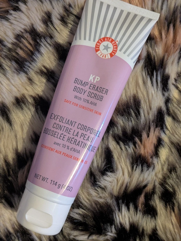 First Aid Beauty FAB KP Bump Eraser Exfoliating Body Scrub 114g New & Sealed - Image 1 of 1