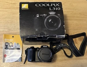 Nikon COOLPIX L310 14.0MP 21x Digital Camera - Battery Contacts Needs Cleaning - Picture 1 of 8