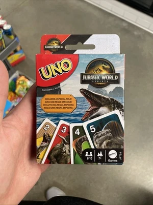 UNO Jurassic World Rebirth Card Game - Image 1 of 3