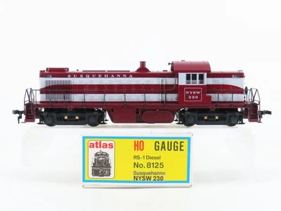 HO Scale Atlas 8125 NYSW Susquehanna RS1 Diesel Locomotive #230 - Image 1 of 4