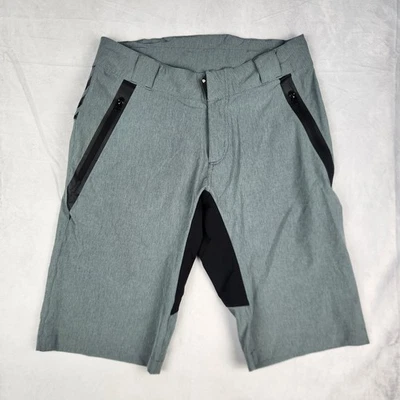 Pantalones Cortos Race Face Para Hombre Gris Medio Ciclismo Motocross Montar Bolsillo con Cremallera 31x13 Foto 1 de 4