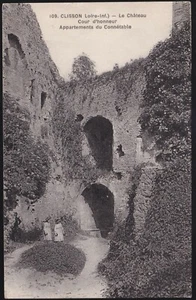 CLISSON 44 Schloss Wohnung anschließbar CPA animiert Hutausgabe Anfang 1900 - Bild 1 von 2