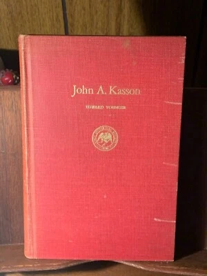 Iowa Congressman John A Kasson Civil War Lincoln Phi Beta Kappa Award Signed NR! - Image 1 of 4