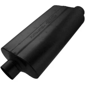 Silenciador con cámara Flowmaster serie 50 de alta resistencia de 3" desplazado hacia fuera central - Imagen 1 de 2