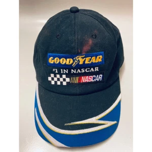 Cappello Goodyear #1 in Nascar da uomo K-Products nero regolabile - Foto 1 di 7