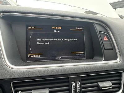 Used Infotainment Display fits: 2013 Audi Q5 display dash mounted 7`` screen Fro Foto 1 de 4