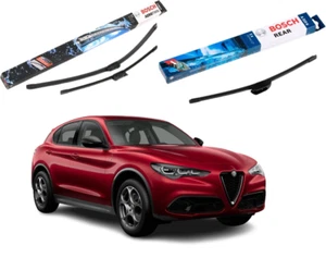 Coppia Spazzole Ant.+Post. Bosch Aerotwin Per Alfa Romeo Stelvio (949_) 12/2016 - Imagen 1 de 7