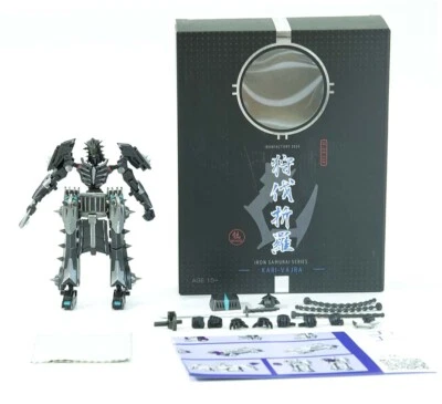 New 3rd Party Iron Samurai Series IF EX-53K EX53K Lockdown Kari Vajra Figure toy - Image 1 of 4