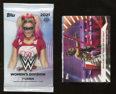 2021 Topps WWE Women's Division Base/Roster/5th Anniversary -U PICK FINISH SET - Image 1 of 3