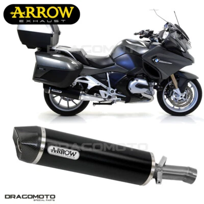 Scarico BMW R 1200 RT 2014 2015 ARROW ALU Nero CC MAXI RACE-TECH - Imagem 1 de 4