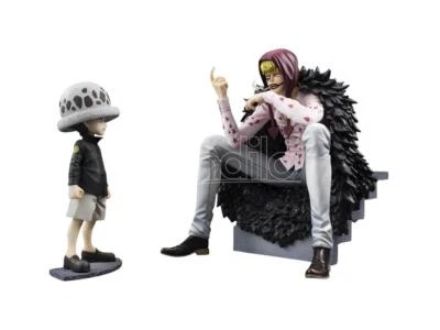 One Piece P.O.P. "Limited Edition" Statua Pvc Corazon & Law 17 Cm Megahouse - Immagine 1 di 4