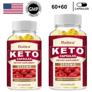 Keto Loss Fat Capsules - Suppress appetite,weight loss,promote metabolism 60/120 - Picture 1 of 9