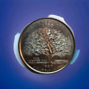 1999 p connecticut oak tree multi errors quarter - Picture 1 of 15