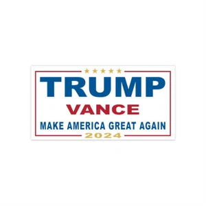 Trump Vance Make America Great Again 2024 Bumper Stickers - Picture 1 of 4