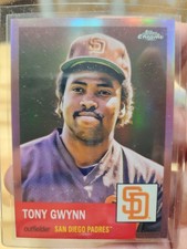 Tony Gwynn Rose Gold Refractor /75