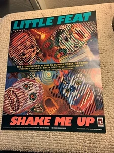 13.5-10 6/8” Little Feat Shake me Up Album Ad Flyer - Picture 1 of 1