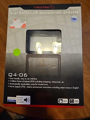 Nextar  4.3 inch Satellite Navigation System Portable Q4-06 - Image 1 of 4