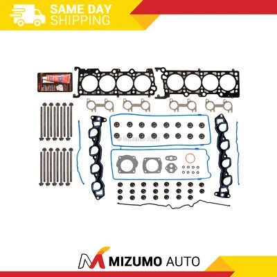 Head Gasket Bolts Set Fit 91-95 Ford Lincoln Mercury V8 4.6 SOHC VIN W - Image 1 of 4