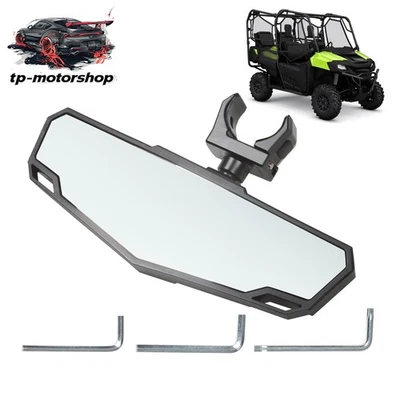 80301039 Adjustable Center Rear View Mirror For Honda Pioneer 500 520 700 1000 - Image 1 of 4