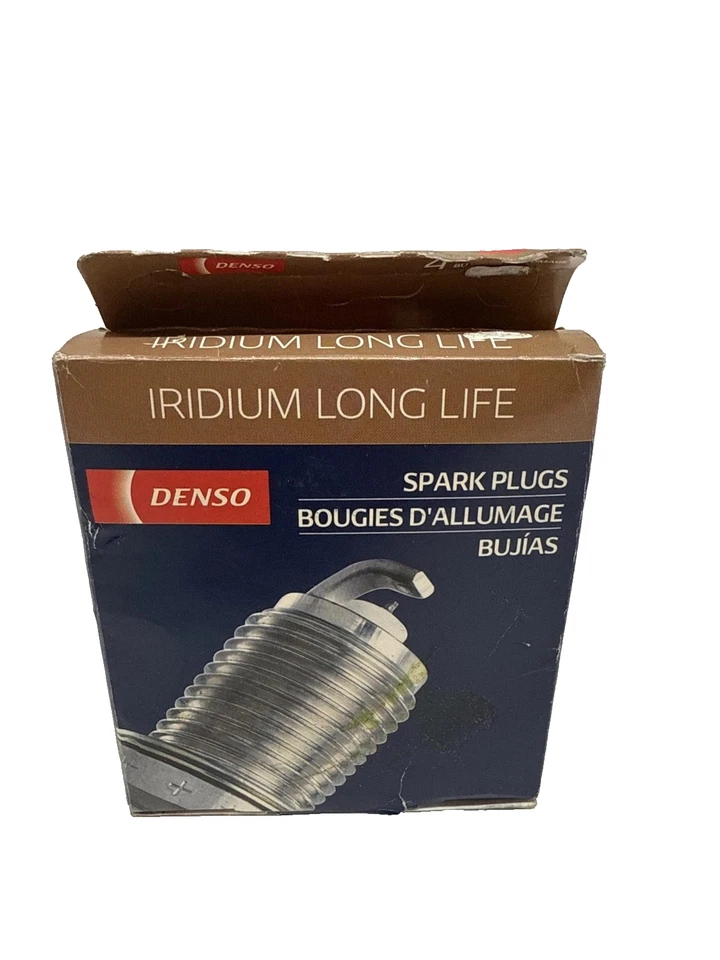 New Real Genuine DENSO 3426 Iridium Long Life OEM Spark Plugs FK20HR11, 4Pk - Image 1 of 1