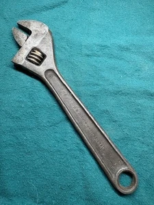 Proto 708 SL 8" Vintage Adjustable Crescent Wrench Clik Stop Tool Made In USA - Picture 1 of 6