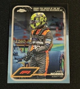 2024 Topps Chrome Formula 1 - Gran Premio Pilota del Giorno Lando Norris #167 - Foto 1 di 2