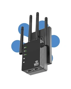 WiFi Extender Signalverstärker deckt 12880 qm ab, WiFi Extender für Zuhause und O... - Bild 1 von 7